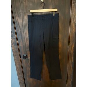 Eddie Bauer Women Black Hiking Pants Outdoor Cargo Stretch Size 10